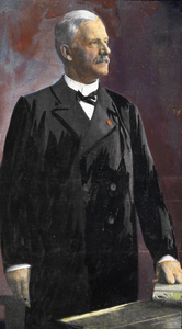 220469 Portret van jhr.mr. Joan Röell, geboren 21 juli 1844, curator van de Utrechtse hogeschool (1885-1894 en ...